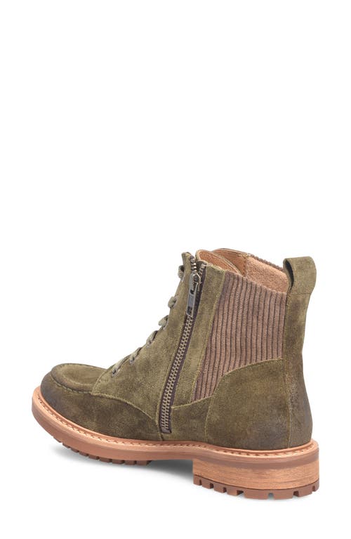 Söfft Lonnie Lug Sole Bootie In Green