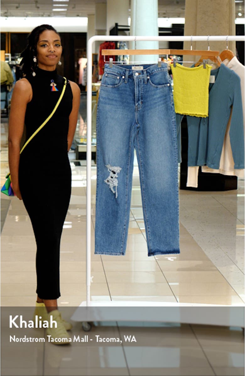 Straight Leg Stretch Cotton Jeans, sales video thumbnail