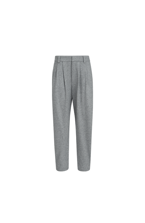 Cashmere jersey trousers
