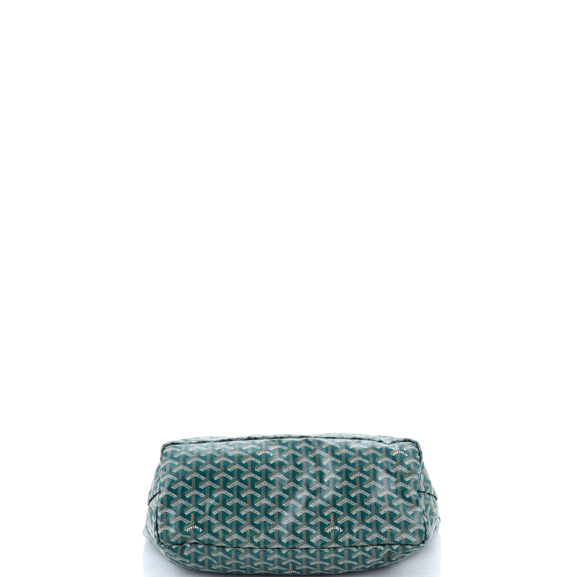 Pre-Owned Goyard Saint Louis Tote Coated Canvas PM, Alternate, color, Green