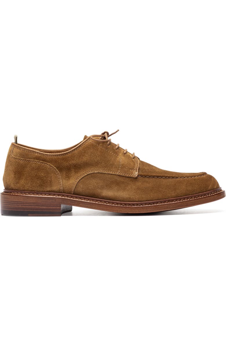 Officine Creative Aston 002 Suede Derby Shoe, Alternate, color, Brown