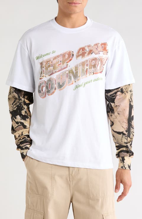 Jeep Country Long Sleeve Cotton Shirt