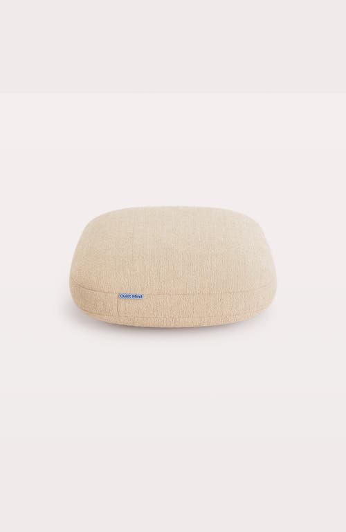 Quiet Mind The Original Weighted Pillow In Cashew