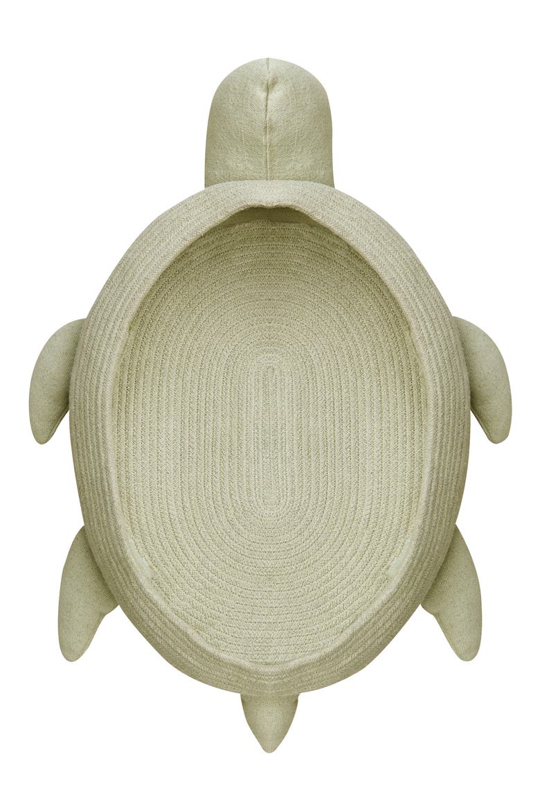 Mama Turtle Basket, Main, color, OLIVE IVORY NATURAL HONEY