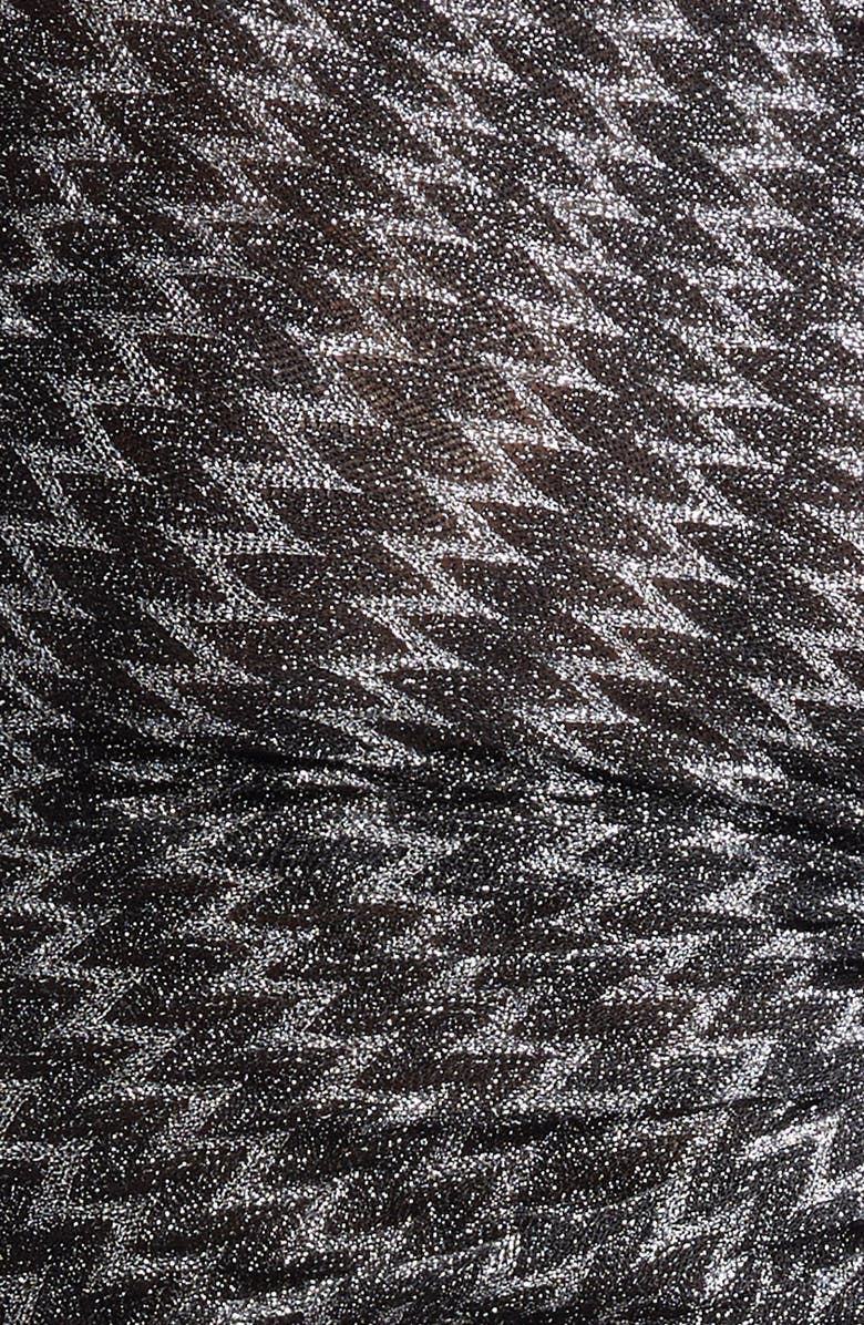 Missoni Gathered Asymmetric Neck Knit Top, Alternate, color, 