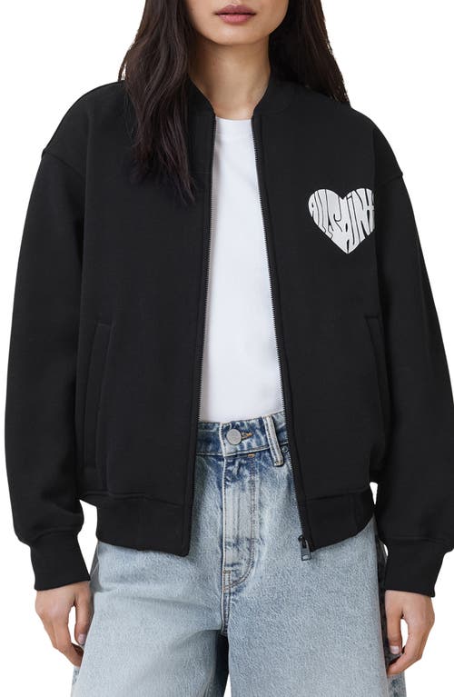 Allsaints Poster Belle Cotton Bomber Jacket