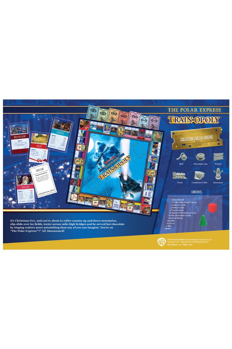 The Polar Express Opoly, Alternate, color, Multicolor