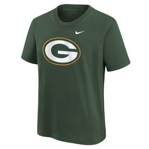 Youth Nike  Green Green Bay Packers Logo T-Shirt