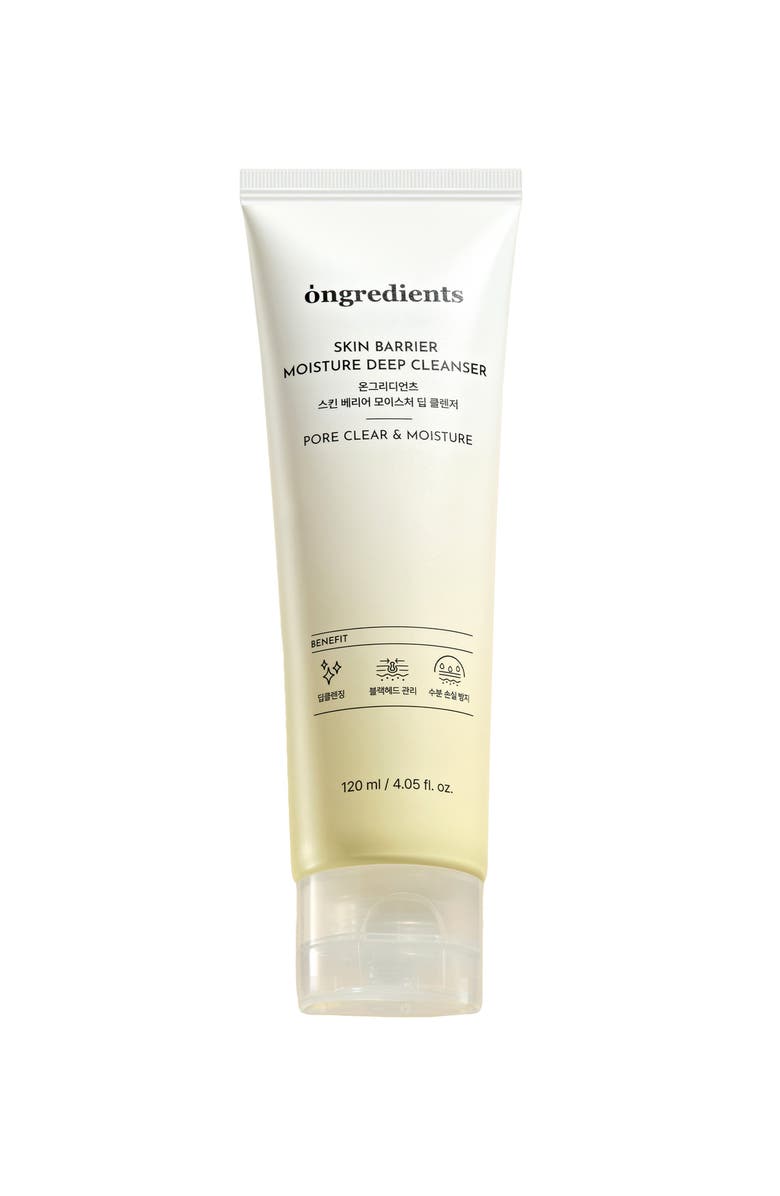 Ongredients Skin Barrier Moisture Deep Cleanser, Main, color, NO COLOR