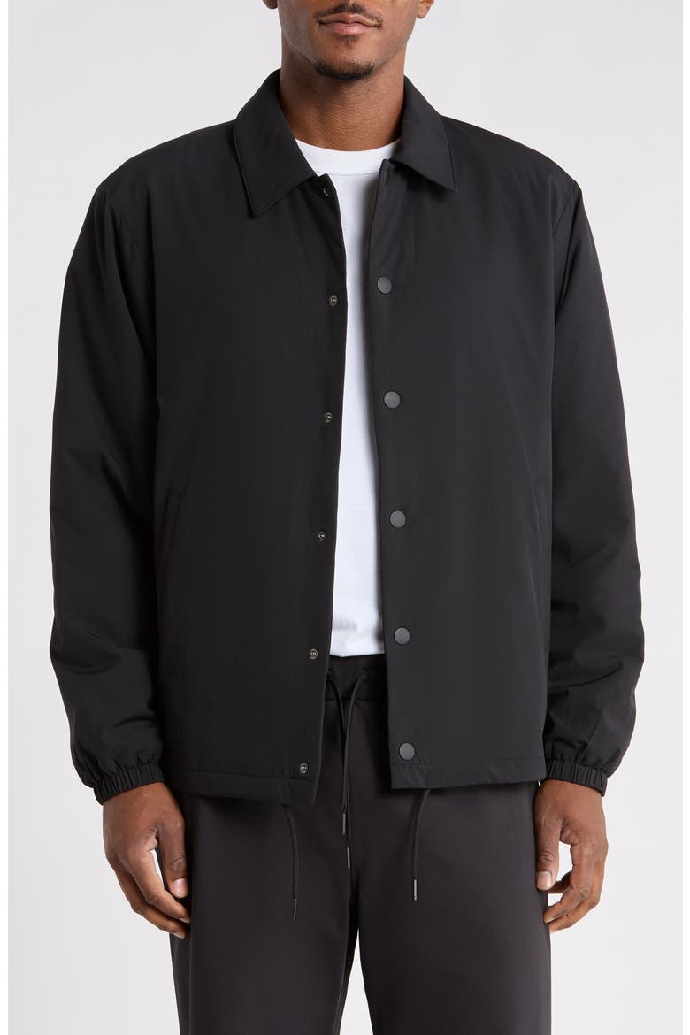 Coaches Jacket, Main, color, BLACK