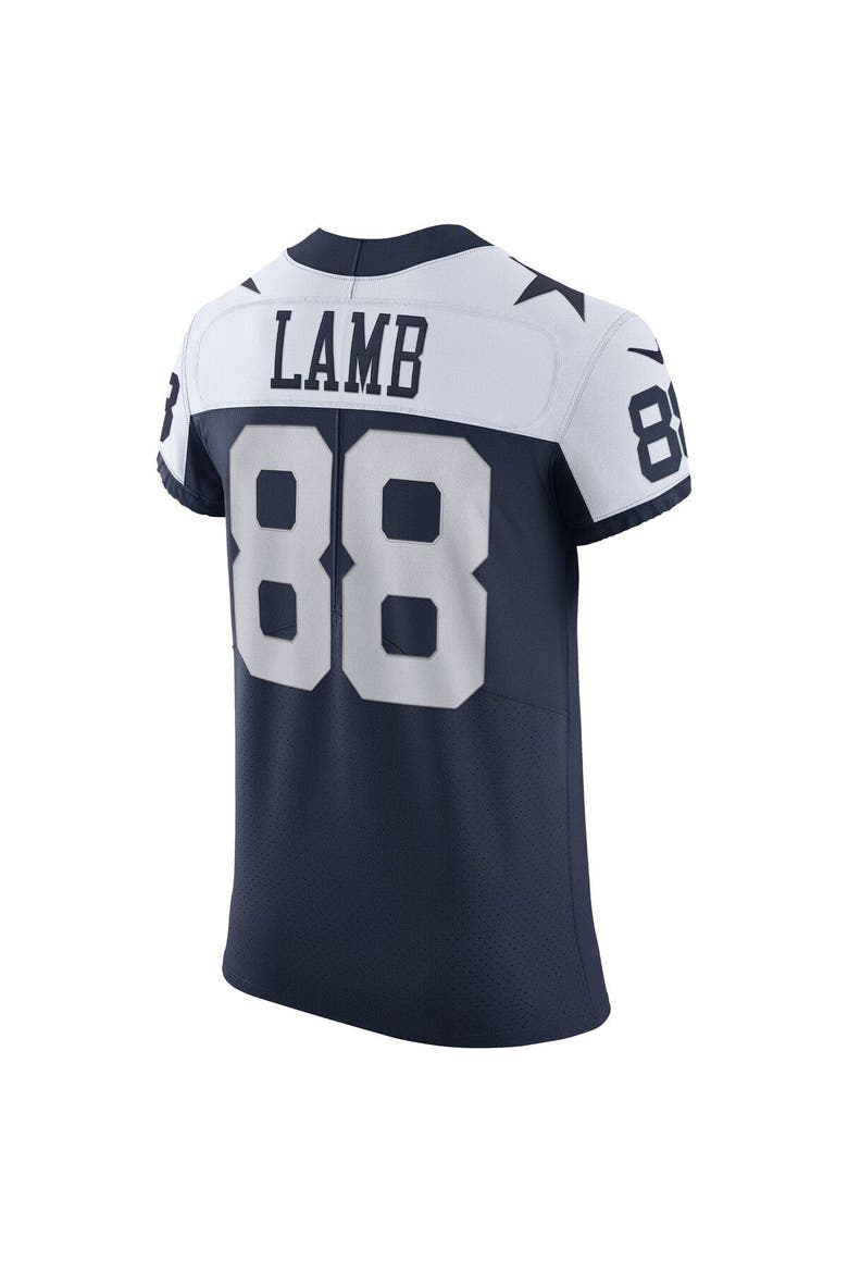 Men's Nike CeeDee Lamb Navy Dallas Cowboys Alternate Vapor Elite Jersey, Alternate, color, Navy