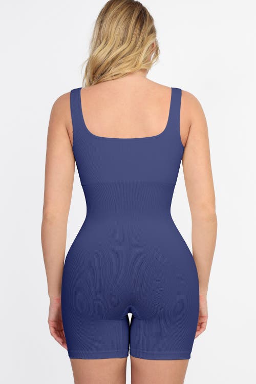 Popilush Shapewear Seamless Square Neck Smoothing Sport Romper