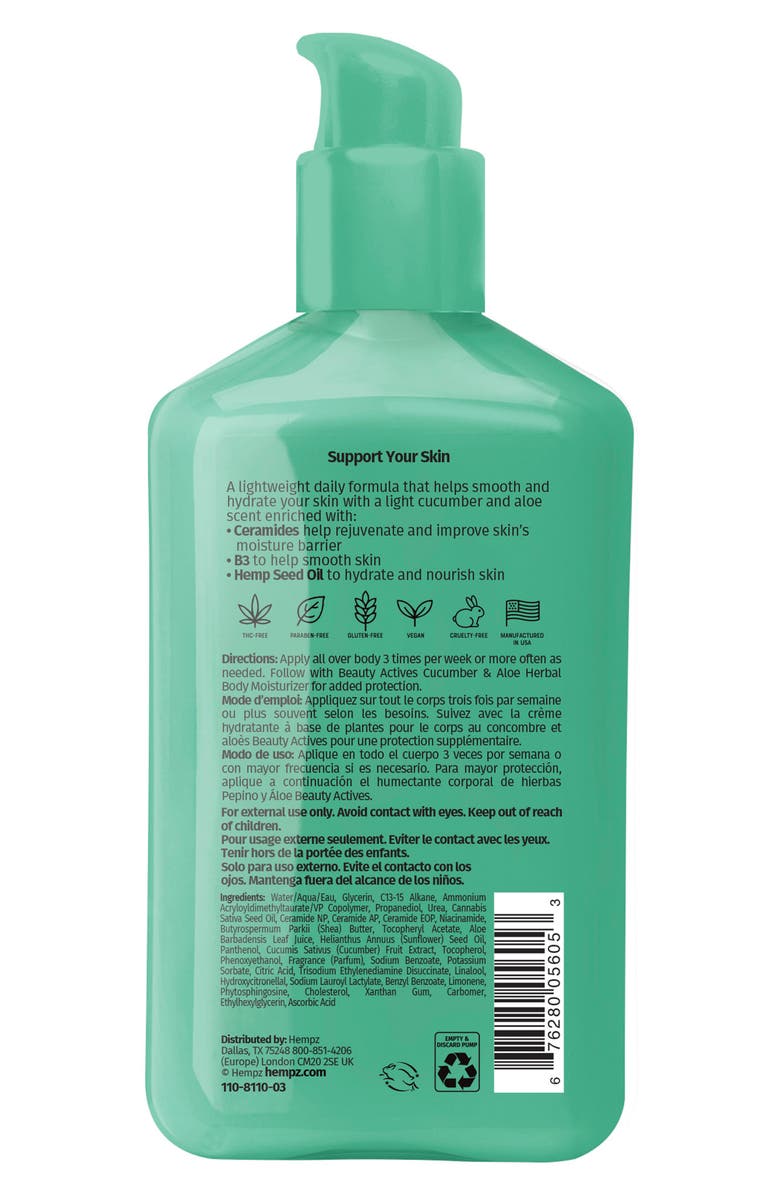 HEMPZ Ceramides B3 Herbal Body Serum, Alternate, color, 