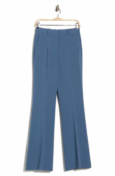 Theory Demitira High Waist Flare Leg Pants