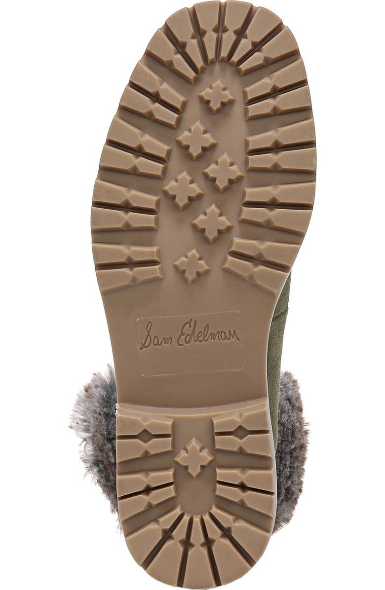 Sam Edelman Bowen Faux Fur Trim Bootie, Alternate, color,