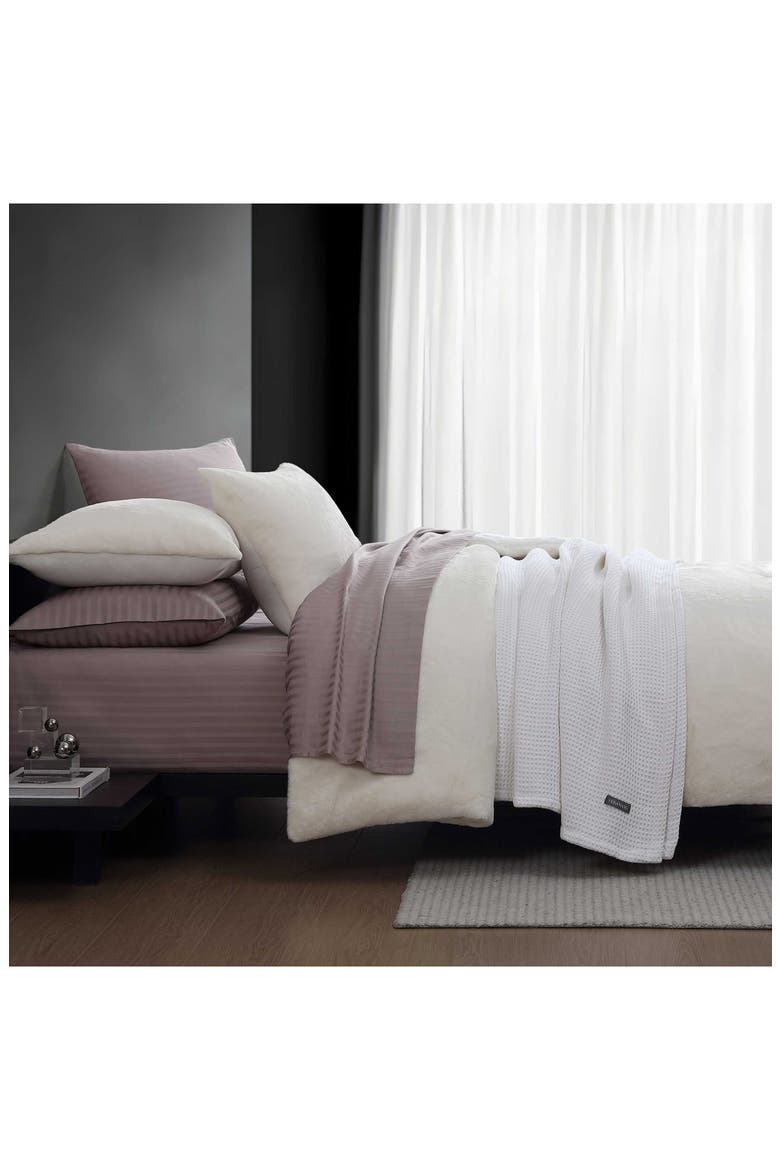 Faux Fur Comforter & Sham Set, Alternate, color, LIGHT BEIGE