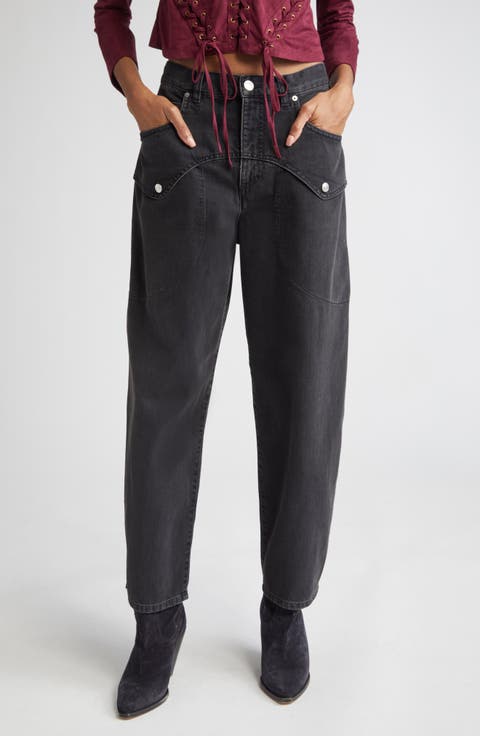 ISABEL MARANT 5.9万 グラフィティプリント デニム