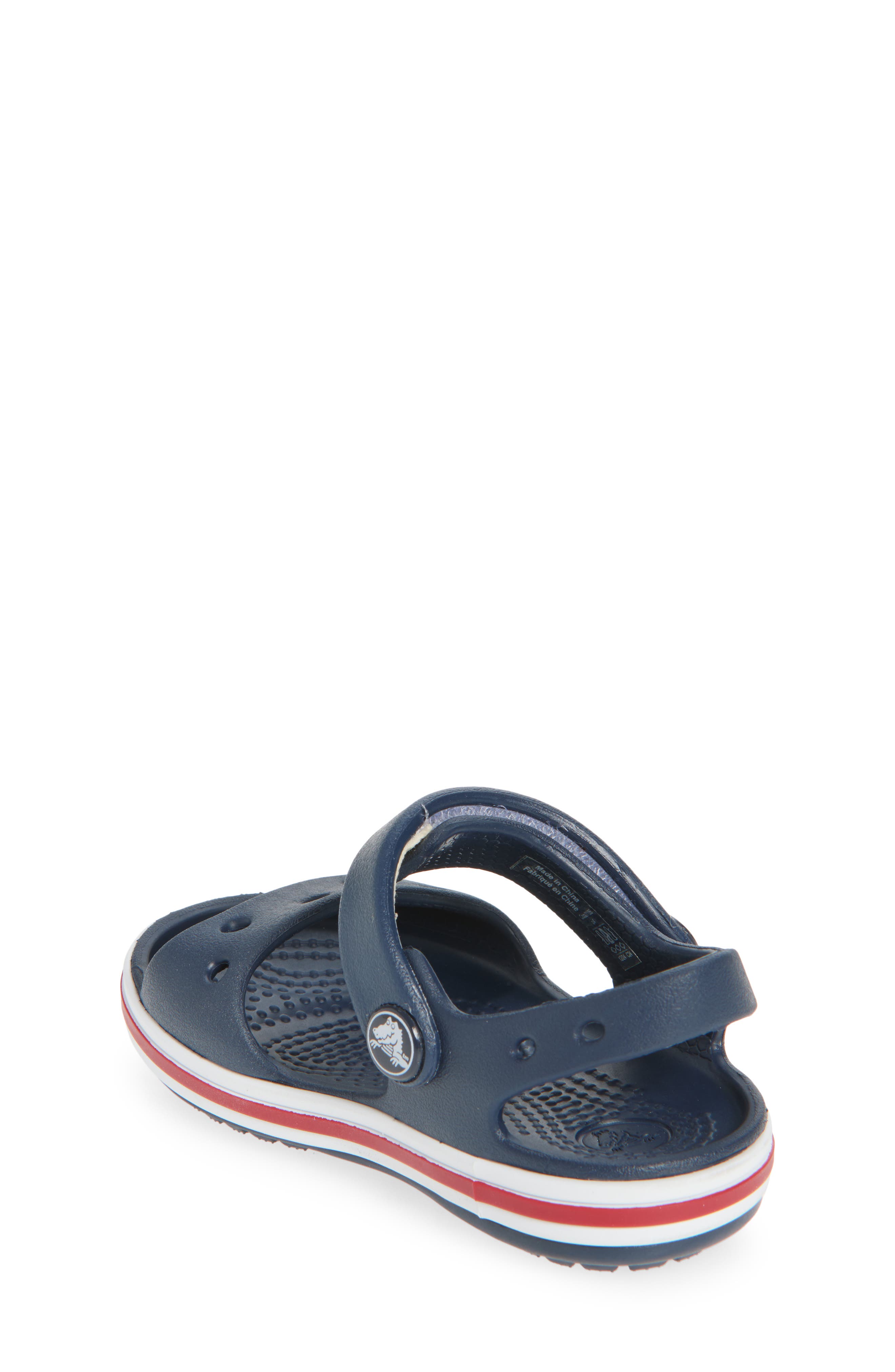 CROCS Bayaband Sandal, Alternate, color, Navy/ Pepper