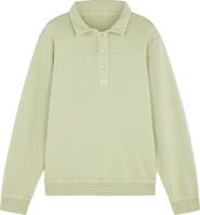 Fortela Hunting Long Sleeve Fleece Jersey Polo Shirt