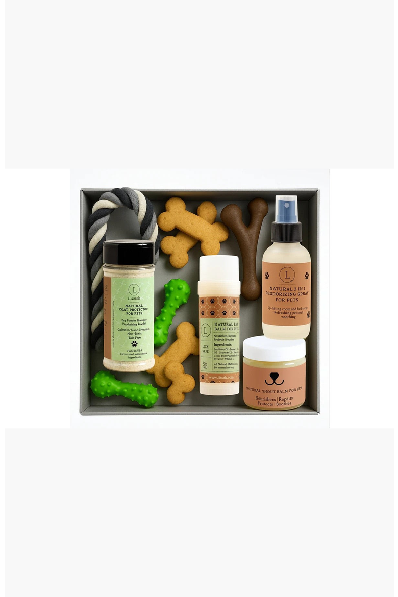 Natural Pet Pampering Gift Box, Alternate, color, None