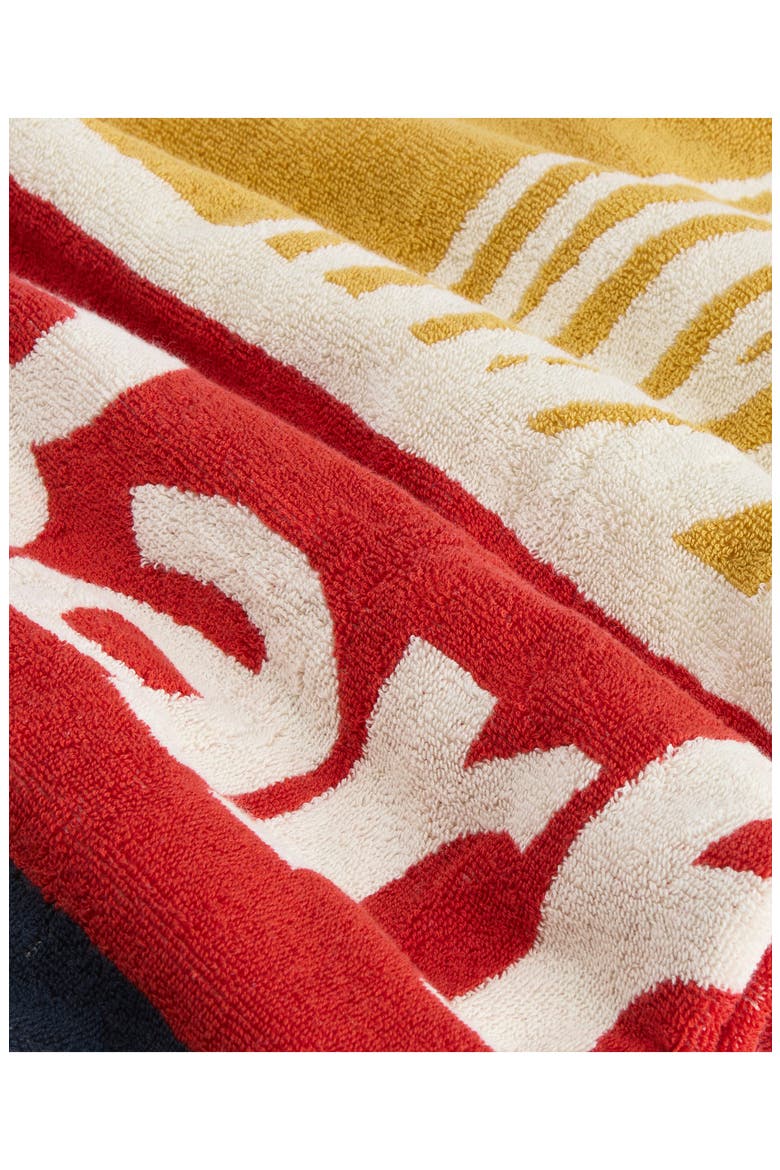 Archive Beach Towel, Alternate, color, BARBOUR BEACON