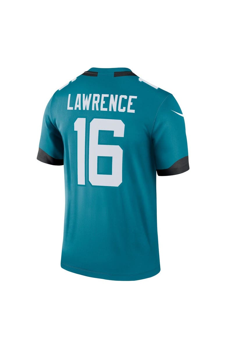Nike Men's Nike Trevor Lawrence Teal Jacksonville Jaguars Legend Jersey, Alternate, color, Teal