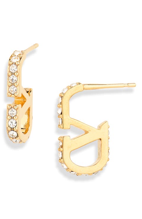 VLOGO Signature Swarovski® Crystal Earrings