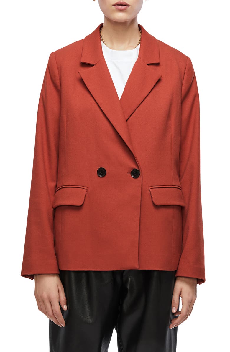 ANINE BING Becky Boxy Blazer, Main, color, 