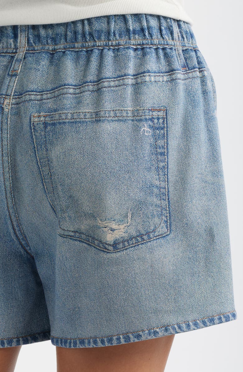 rag & bone Miramar French Terry Walking Shorts, Alternate, color, Blue