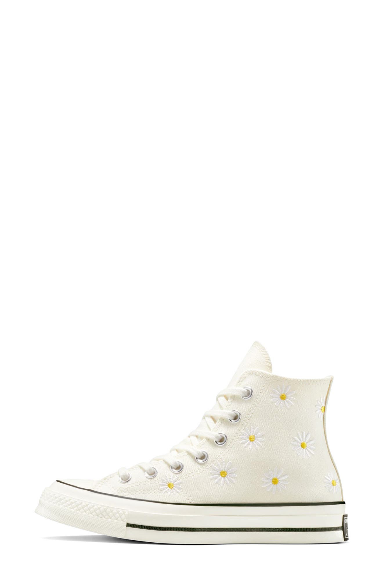 Converse Chuck 70 Canvas High Top Sneaker, Alternate, color, Egret/ White/ Black