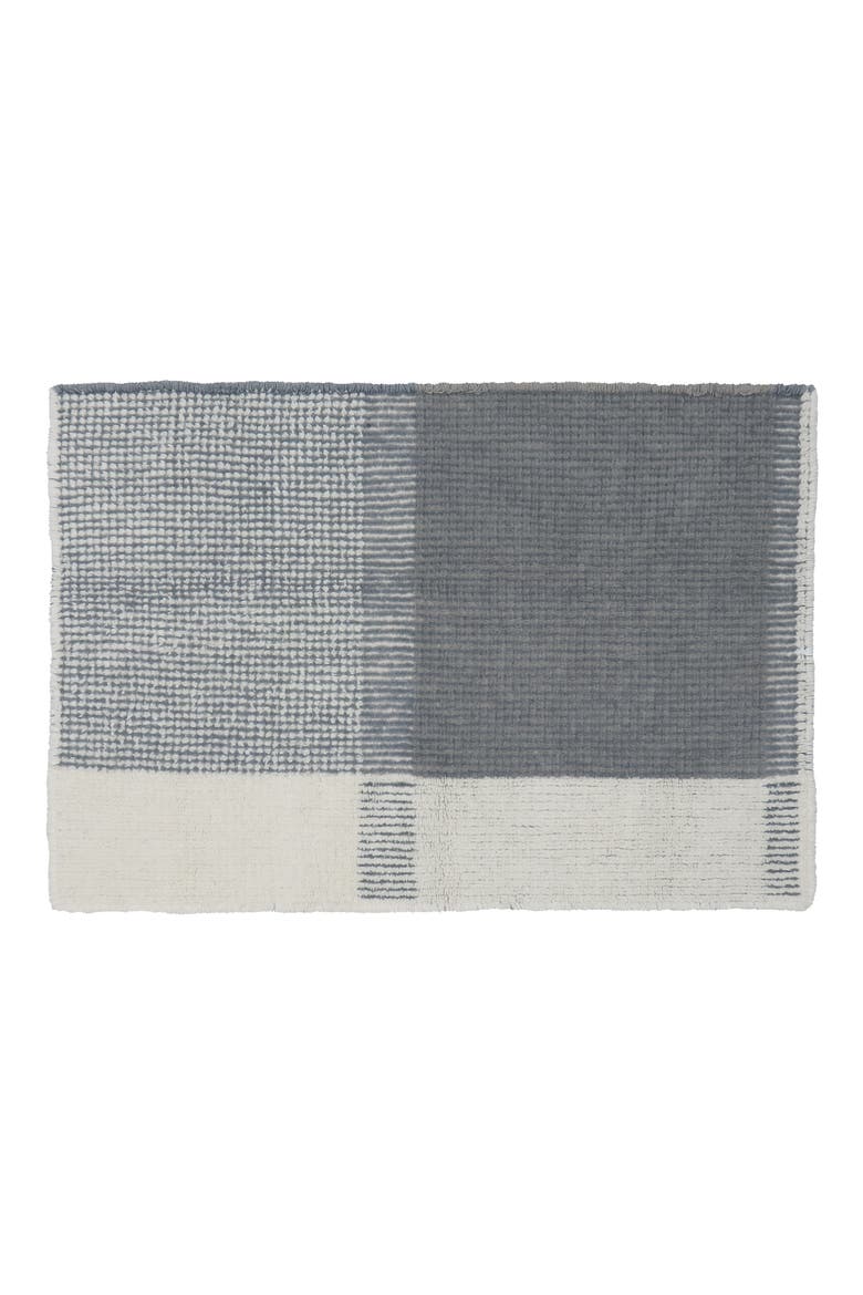 Woolable Kaia Wool Area Rug, Main, color, SHEEP WHITE SMOKY BLUE