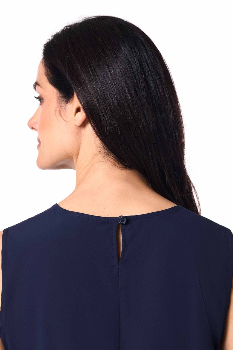 Women's St. Tropez Long Sleeve Top Tank, UPF 50+ Sun Protection, Alternate, color, Navy