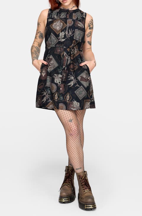Kleo Relics Pleated Mini Dress