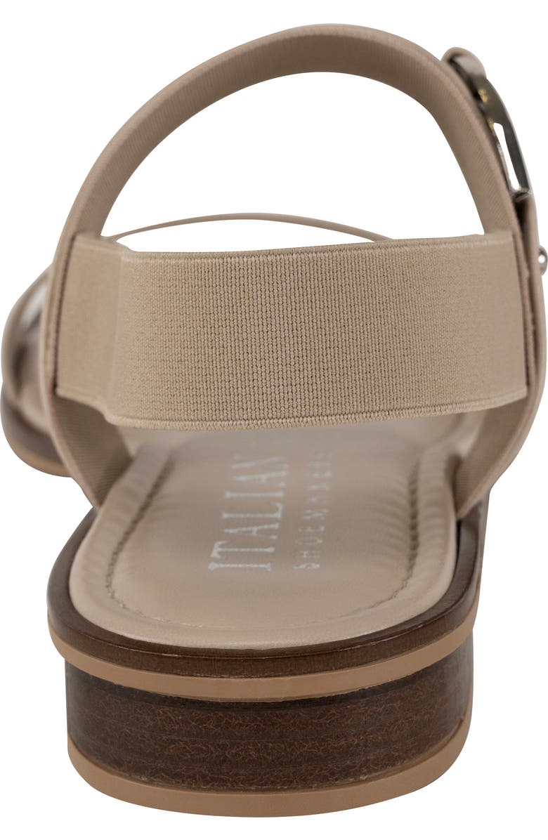 ITALIAN SHOEMAKERS Zoella Slingback Sandal, Alternate, color, Taupe
