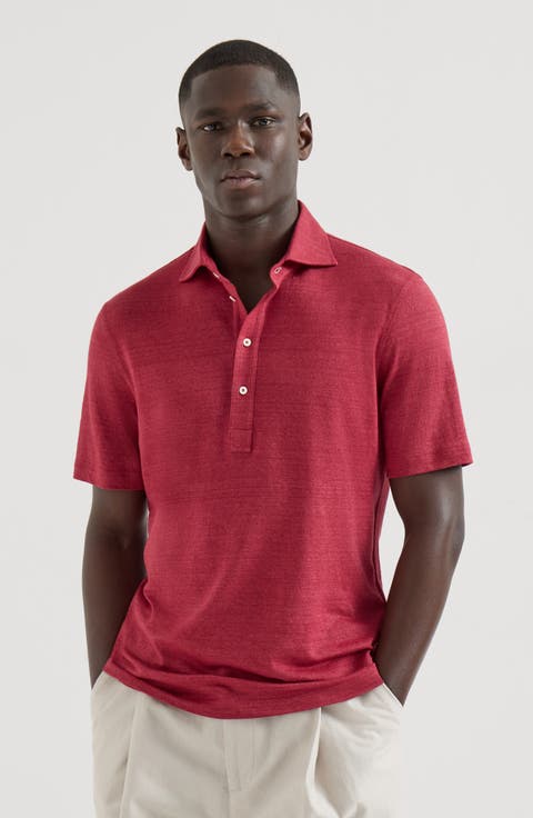 Jersey polo shirt