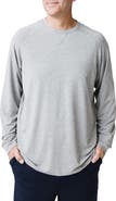 Cozy Earth Stretch Long Sleeve Crewneck T-Shirt