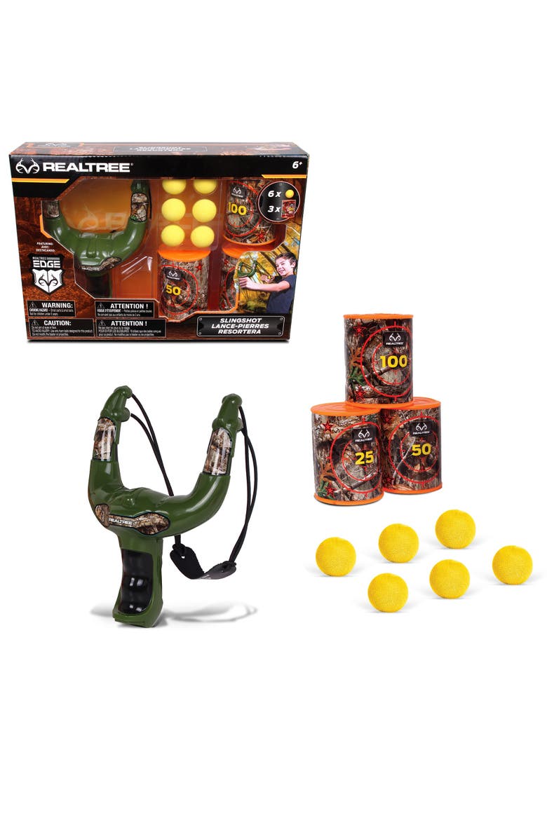 Handheld Slingshot Set Green, 10Pcs, Alternate, color, Multicolored