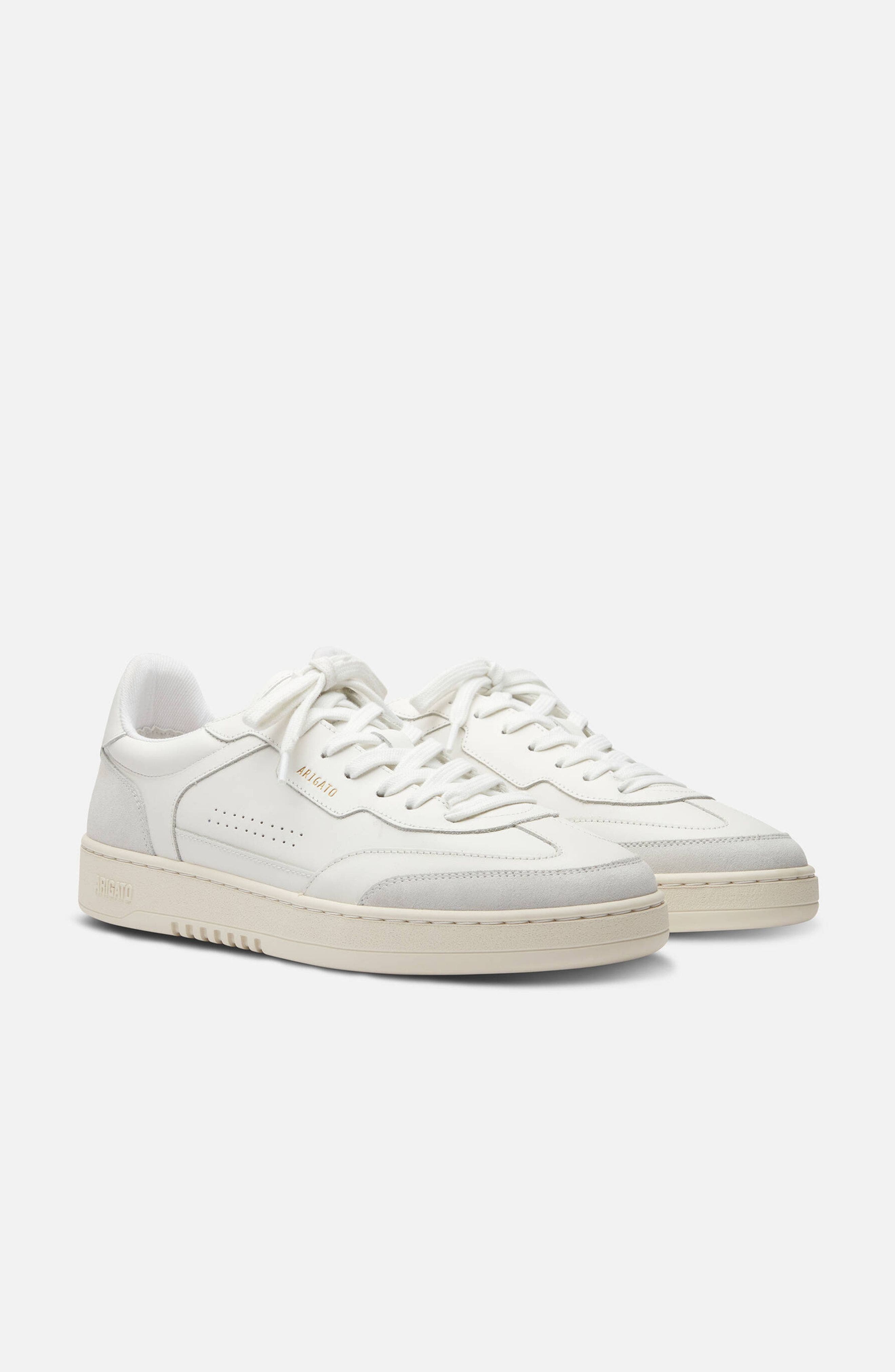 Dice T-Toe Full Leather Sneaker - Men's, Alternate, color, White/Off White