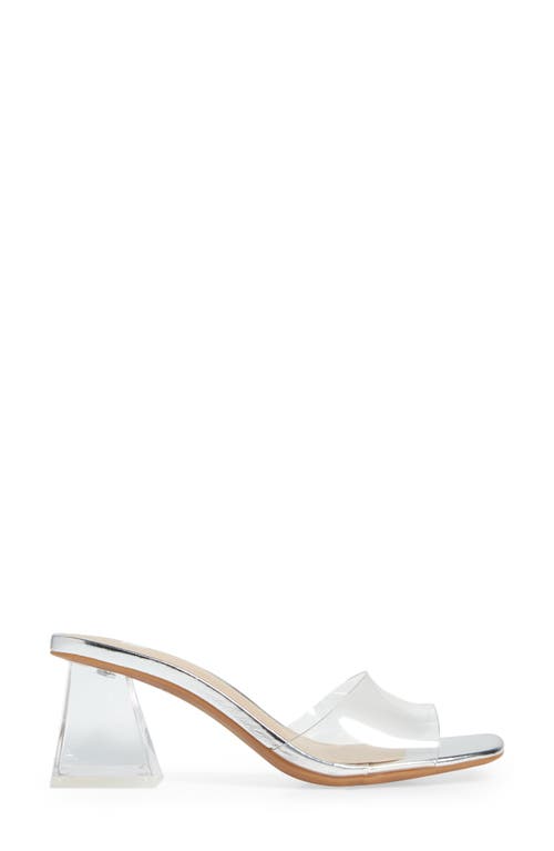 Bp. Brooks Sandal In Silver- Clear