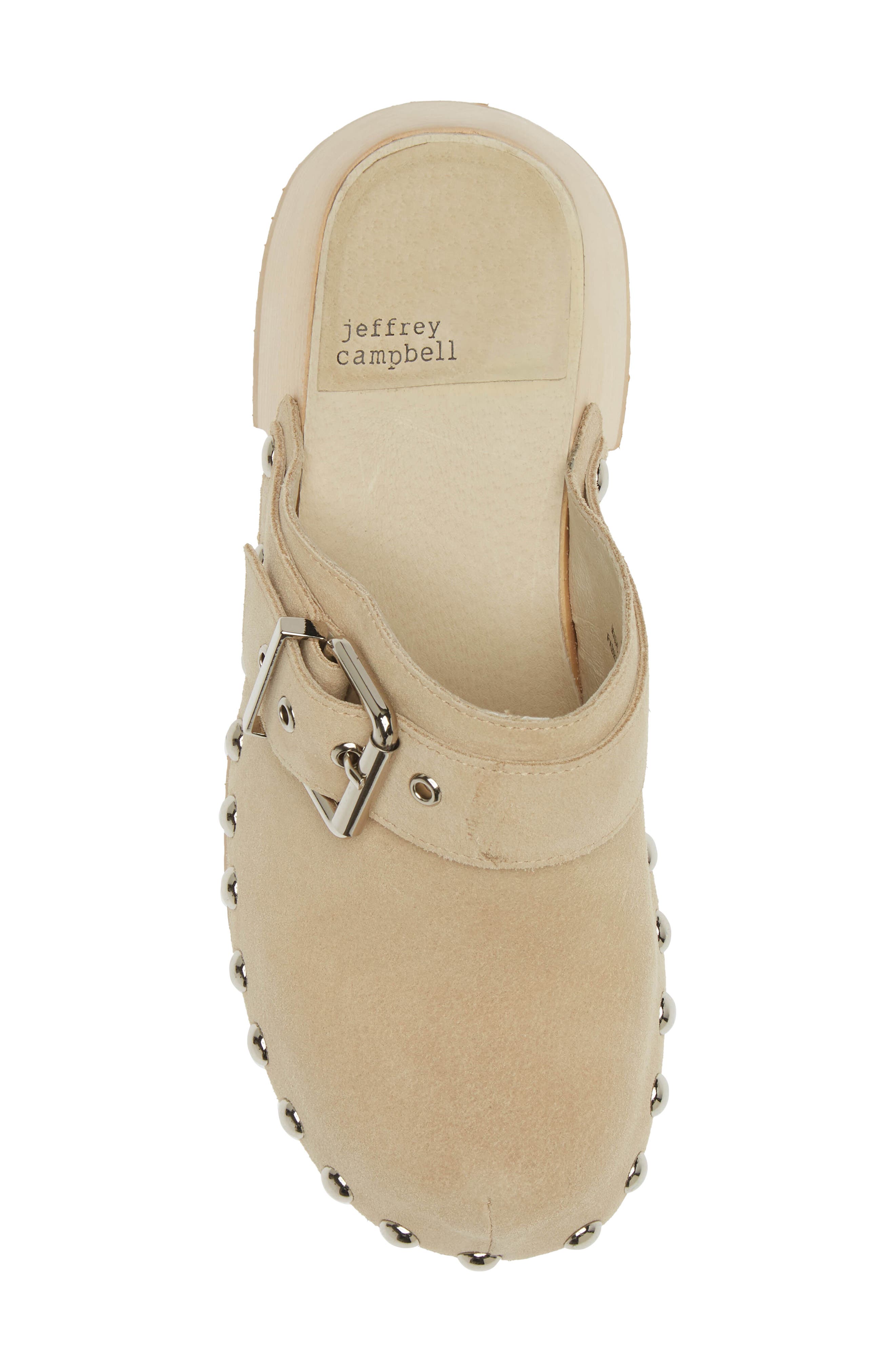Ichlieb Buckle Clog, Alternate, color, ICE SUEDE SILVER