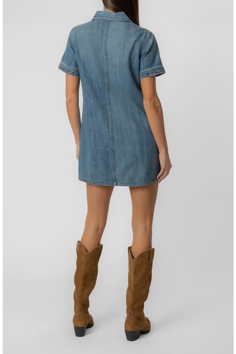 Parker Denim Shirtdress, Alternate, color, UNFAILING
