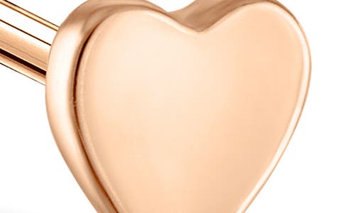 Maria Tash Heart Single Stud Earring In Gold