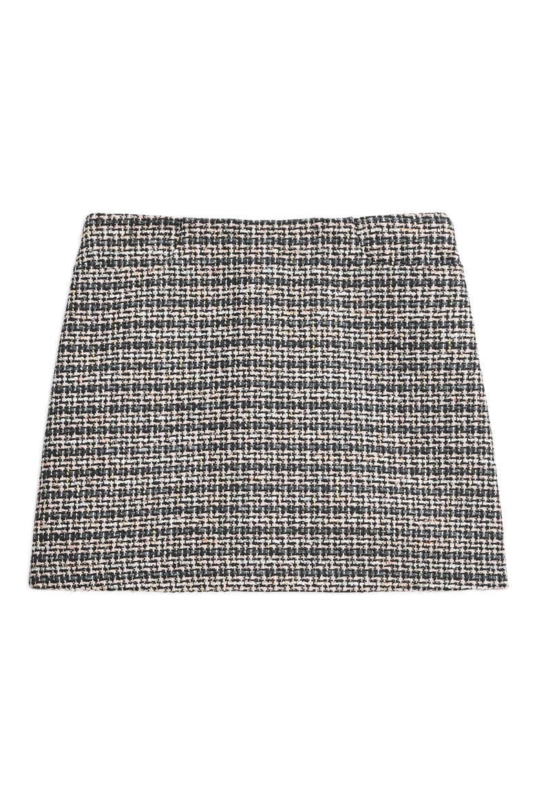 Tweed Miniskirt, Alternate, color, SHALE MULTI