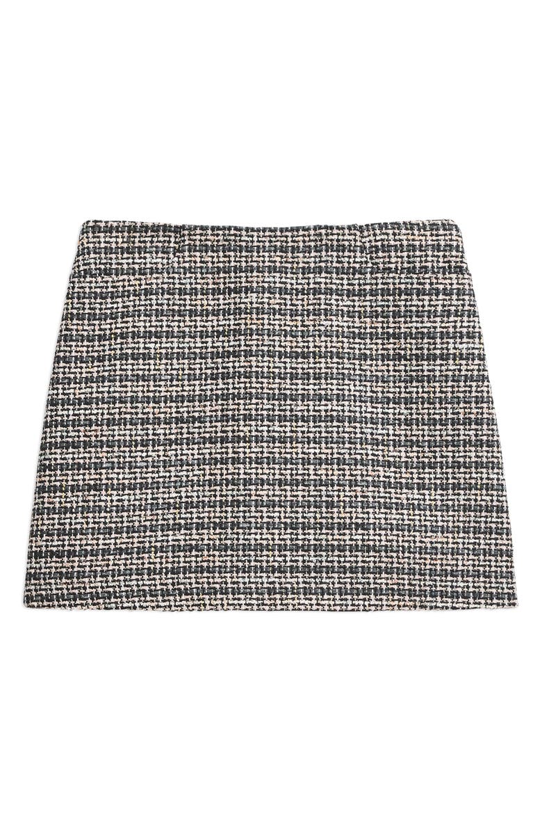 Theory Tweed Miniskirt, Alternate, color, Shale Multi