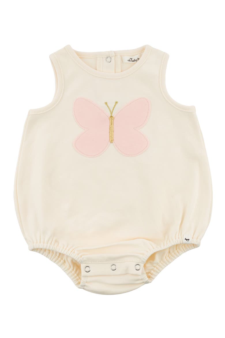 Butterfly Pink Terry with Gold Bubble, Main, color, Milk
