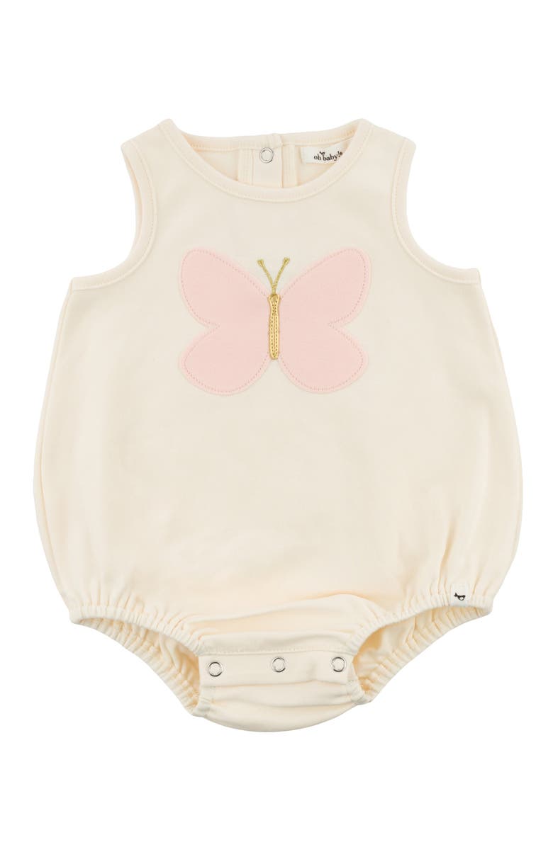 oh baby! Butterfly Pink Terry with Gold Bubble, Main, color, Milk