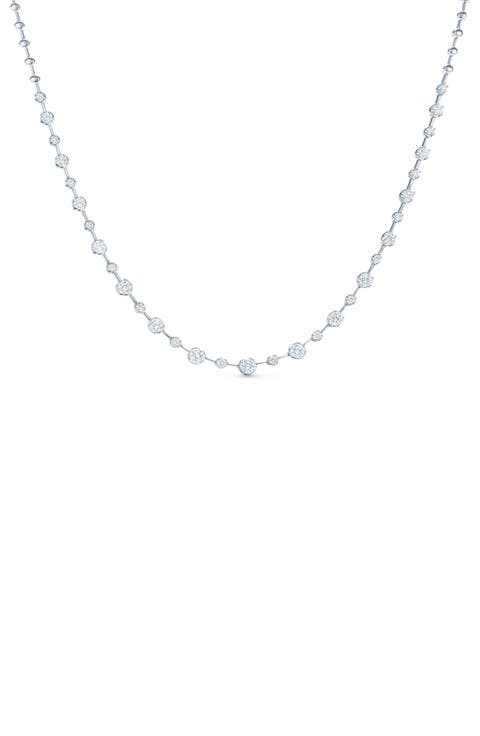 Starry Night 18k Gold Diamond Necklace