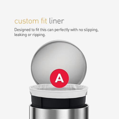 Simplehuman Code A Custom Fit Liners With Quick Dispense Packs