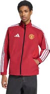 adidas Men's adidas Red Manchester United 2026 Full-Zip Anthem Jacket