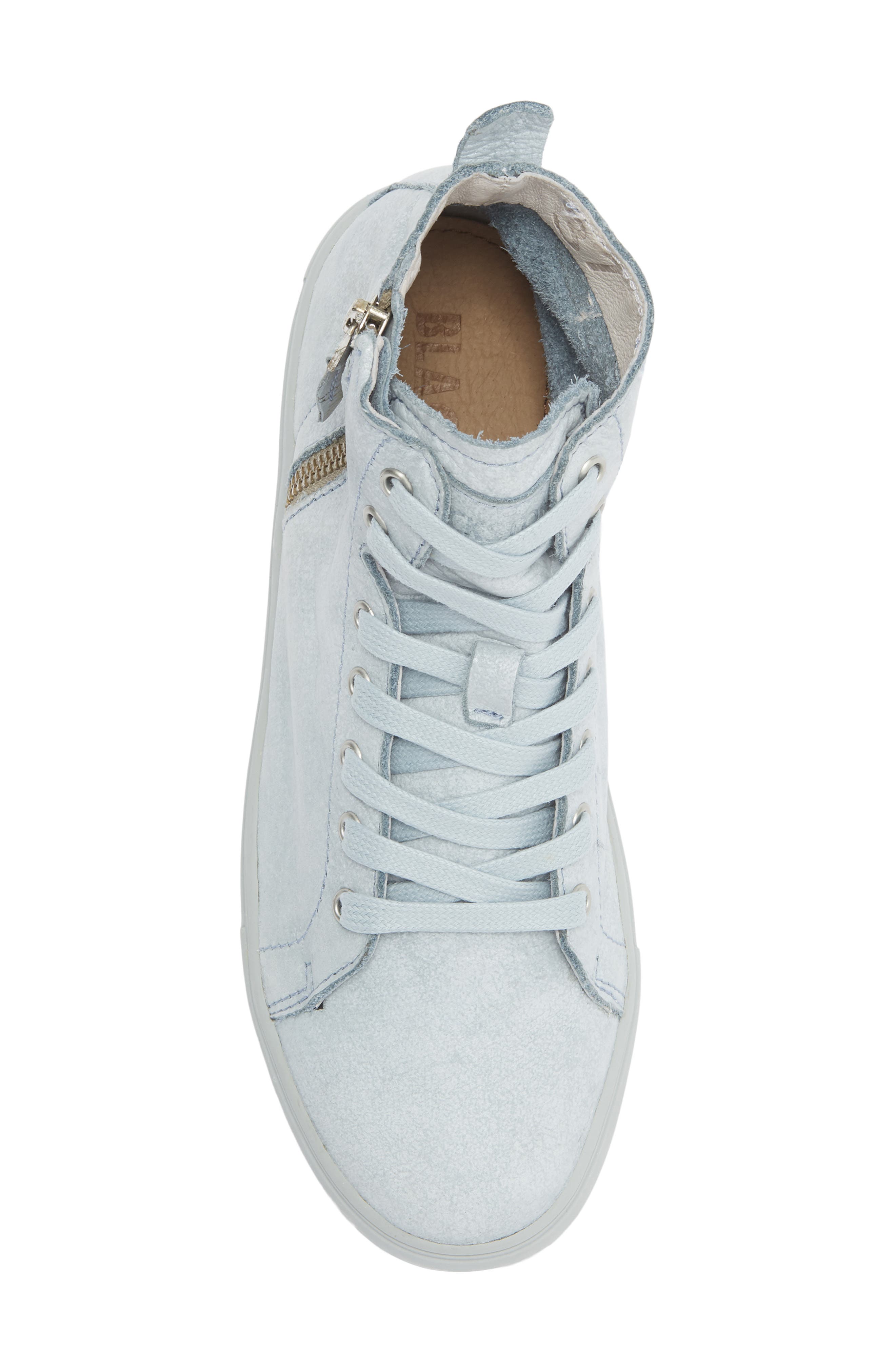 Blackstone 'LL65' High Top Sneaker, Alternate, color, Light Blue